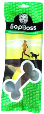 Лакомство для собак БарBoss Пищевод говяжий сушеный / 0107 - фото