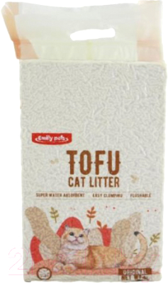 Наполнитель для туалета Emily Pets Tofu без аромата - фото