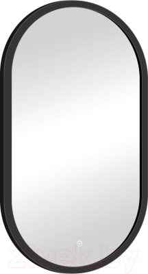 Зеркало Континент Prime Black Led 45x80