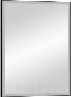 Зеркало Континент Frame Black Led 60x80
