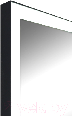 Зеркало Континент Frame Black Led 60x80