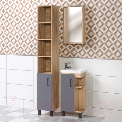 Тумба под умывальник Акваль Лофт / В2.4.01.4.0.0