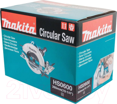 Профессиональная дисковая пила Makita HS0600
