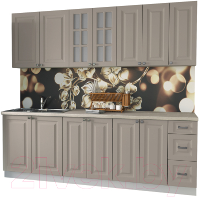 Кухонный гарнитур Интерлиния Мила Деко 2.3 А - фото