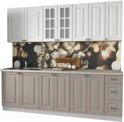 Кухонный гарнитур Интерлиния Мила Деко 2.3 А - фото