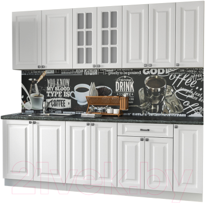 Кухонный гарнитур Интерлиния Мила Деко 2.3 Б - фото