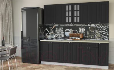 Кухонный гарнитур Интерлиния Мила Деко 2.3 Б