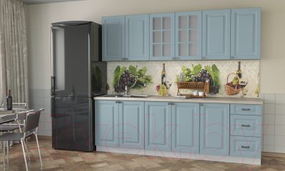 Кухонный гарнитур Интерлиния Мила Деко 2.4 А