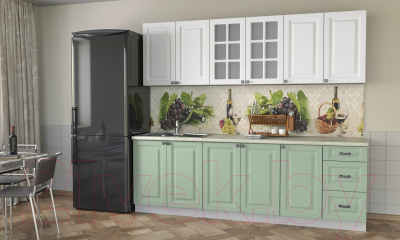 Кухонный гарнитур Интерлиния Мила Деко 2.4 А