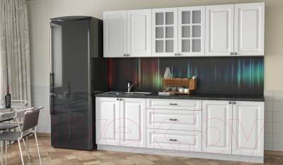 Кухонный гарнитур Интерлиния Мила Деко 2.4 Б