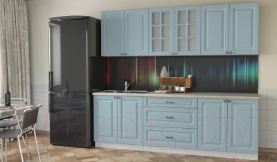 Кухонный гарнитур Интерлиния Мила Деко 2.4 Б