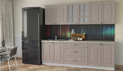 Кухонный гарнитур Интерлиния Мила Деко 2.4 Б