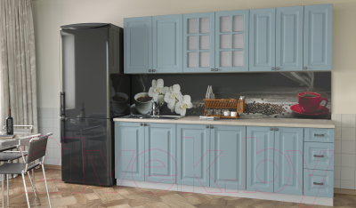 Кухонный гарнитур Интерлиния Мила Деко 2.5 А