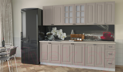 Кухонный гарнитур Интерлиния Мила Деко 2.5 А