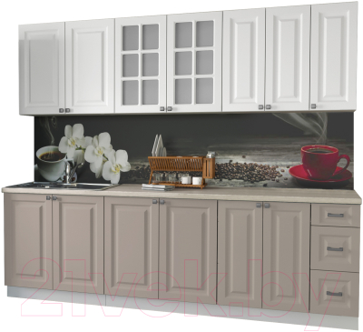 Кухонный гарнитур Интерлиния Мила Деко 2.5 А - фото