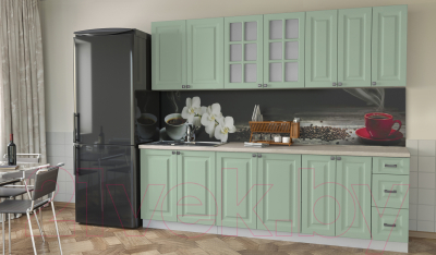 Кухонный гарнитур Интерлиния Мила Деко 2.5 А