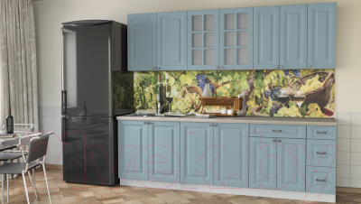 Кухонный гарнитур Интерлиния Мила Деко 2.5 Б