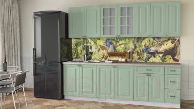 Кухонный гарнитур Интерлиния Мила Деко 2.5 Б