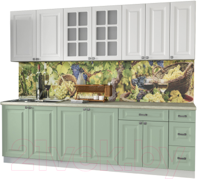 Кухонный гарнитур Интерлиния Мила Деко 2.5 Б - фото