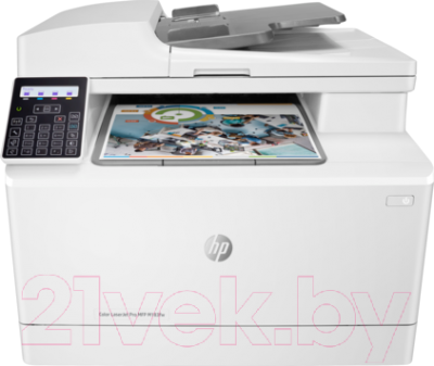 МФУ HP Color LaserJet Pro M183fw (7KW56A) - фото