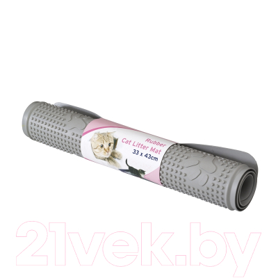 Коврик для кошачьего туалета EBI 444/413500 (серый)