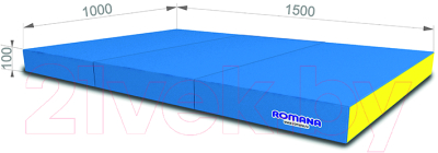 Гимнастический мат Romana 5.021.10 - фото