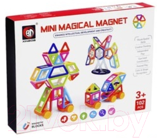 Конструктор магнитный Xinbida Мини-магический магнит / 3550063 - фото