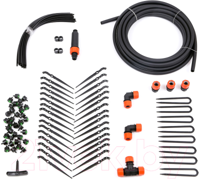 Система капельного полива Жук От водопровода на 30 растений / 7825-00 - фото