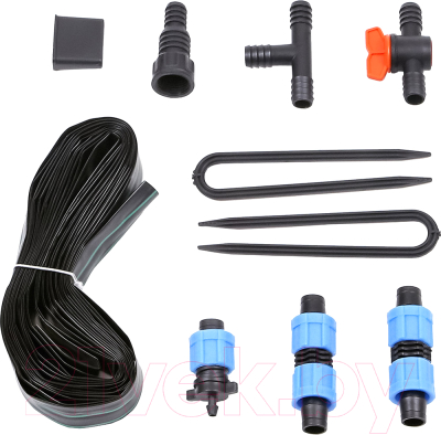 Система капельного полива Жук С эмиттерной лентой - фото