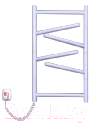 Полотенцесушитель электрический Элна Элна-6 Торцевой 64x43.5 - фото