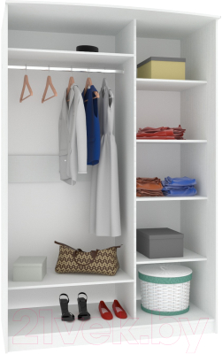 Шкаф Кортекс-мебель Лагуна ШК02-01