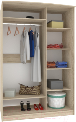 Шкаф Кортекс-мебель Лагуна ШК02-01