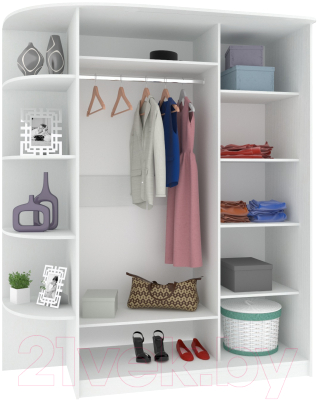 Шкаф-купе Кортекс-мебель Лагуна ШК05-00