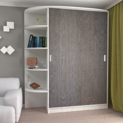 Шкаф-купе Кортекс-мебель Лагуна ШК05-00