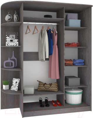 Шкаф Кортекс-мебель Лагуна ШК05-00