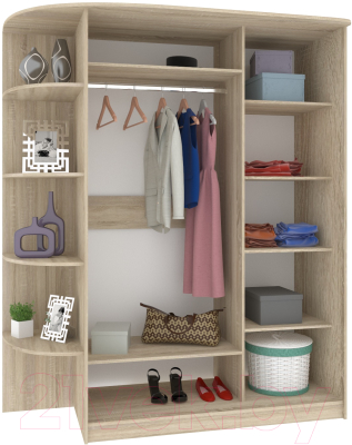 Шкаф Кортекс-мебель Лагуна ШК05-00