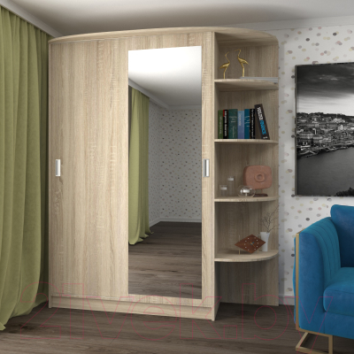 Шкаф Кортекс-мебель Лагуна ШК05-01