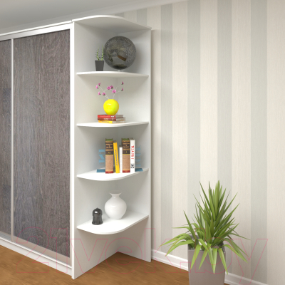 Угловое окончание для шкафа Кортекс-мебель Сенатор КМ32