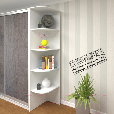 Угловое окончание для шкафа Кортекс-мебель Сенатор КМ32