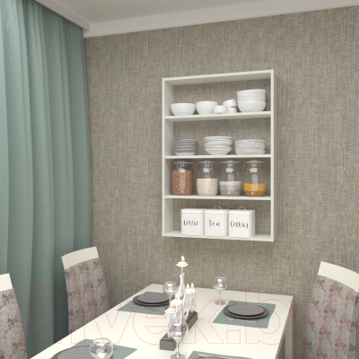 Полка Кортекс-мебель КМ 26