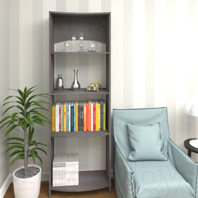 Стеллаж Кортекс-мебель КМ30 волна