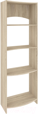 Стеллаж Кортекс-мебель КМ30 волна - фото