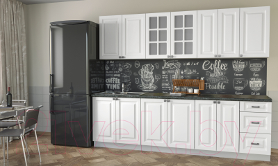 Кухонный гарнитур Интерлиния Мила Деко 2.6 А