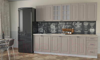 Кухонный гарнитур Интерлиния Мила Деко 2.6 А