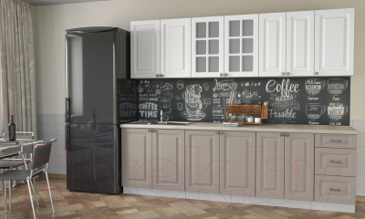 Кухонный гарнитур Интерлиния Мила Деко 2.6 А