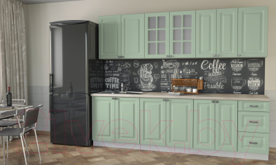 Кухонный гарнитур Интерлиния Мила Деко 2.6 А