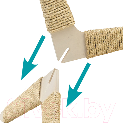 Когтеточка Ferplast Tripod 74070300