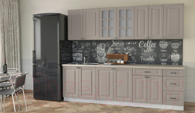 Кухонный гарнитур Интерлиния Мила Деко 2.6 Б