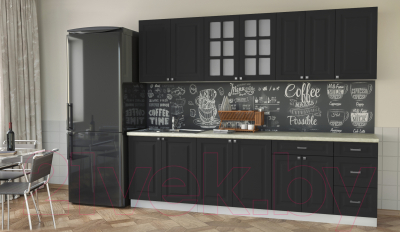 Кухонный гарнитур Интерлиния Мила Деко 2.6 Б