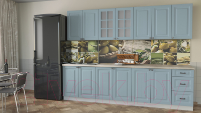 Кухонный гарнитур Интерлиния Мила Деко 2.8 А